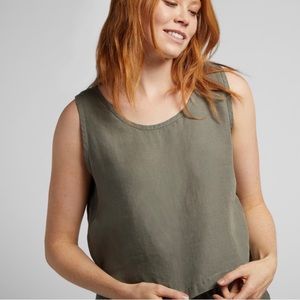 Parachute linen top and pants set